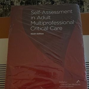 Self-Assessment in Adult Multi professional  Critical Care. Ninth Edition.